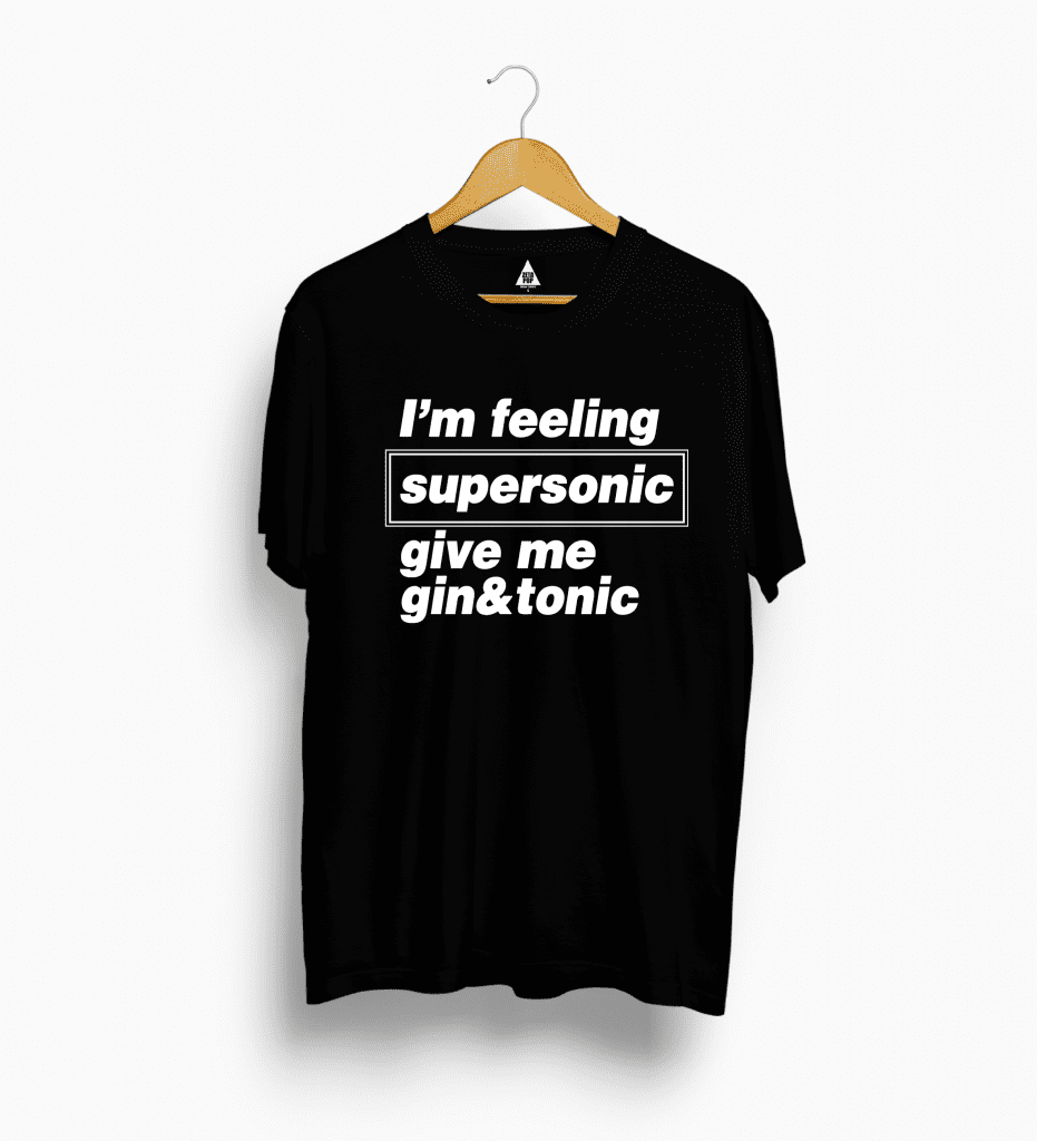 OASIS - I'M FEELING SUPERSONIC GIVE ME GIN & TONIC